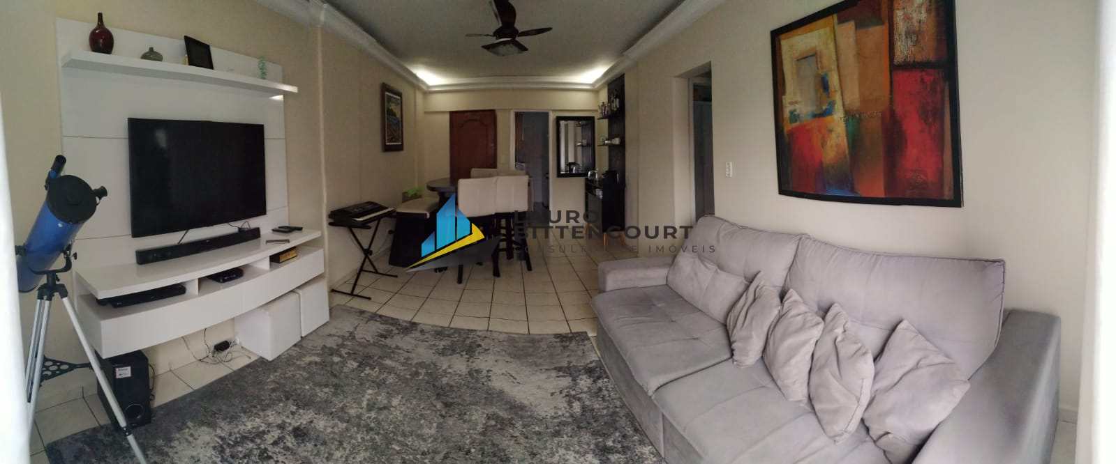 Apartamento com 2 dorms, Vila Belmiro, Santos - R$ 400 mil, Cod: 8601