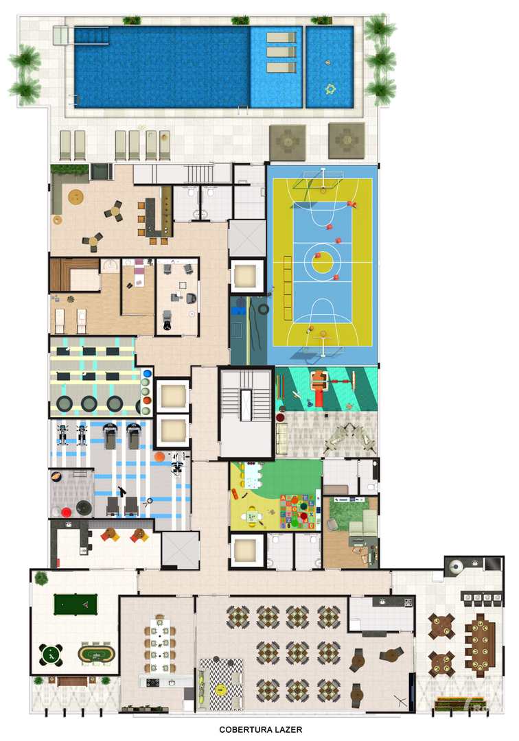 Apartamento à venda com 2 quartos, 67m² - Foto 2