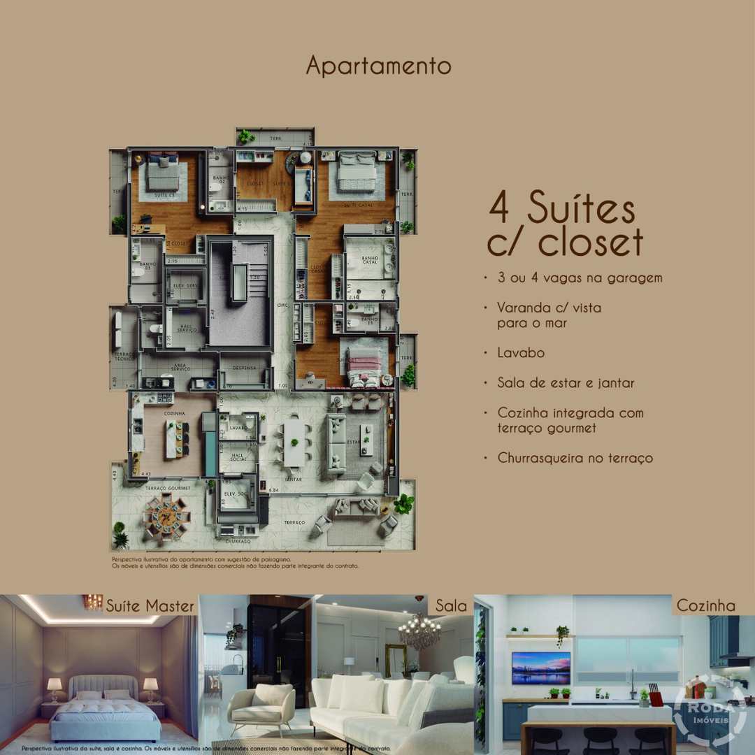 Apartamento à venda com 4 quartos, 295m² - Foto 29