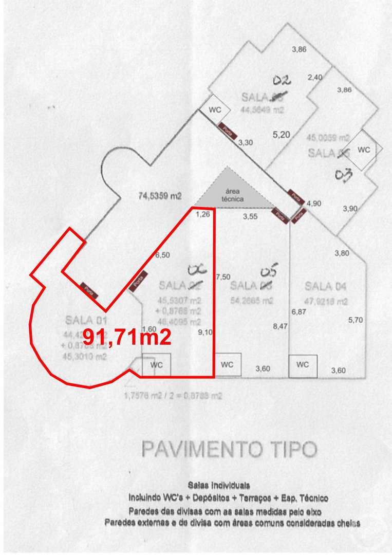 Prédio Inteiro para alugar, 91m² - Foto 2