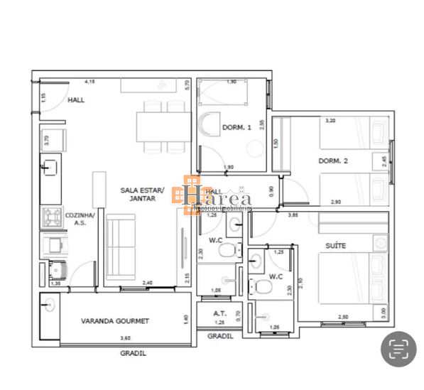 Apartamento à venda com 3 quartos, 70m² - Foto 6