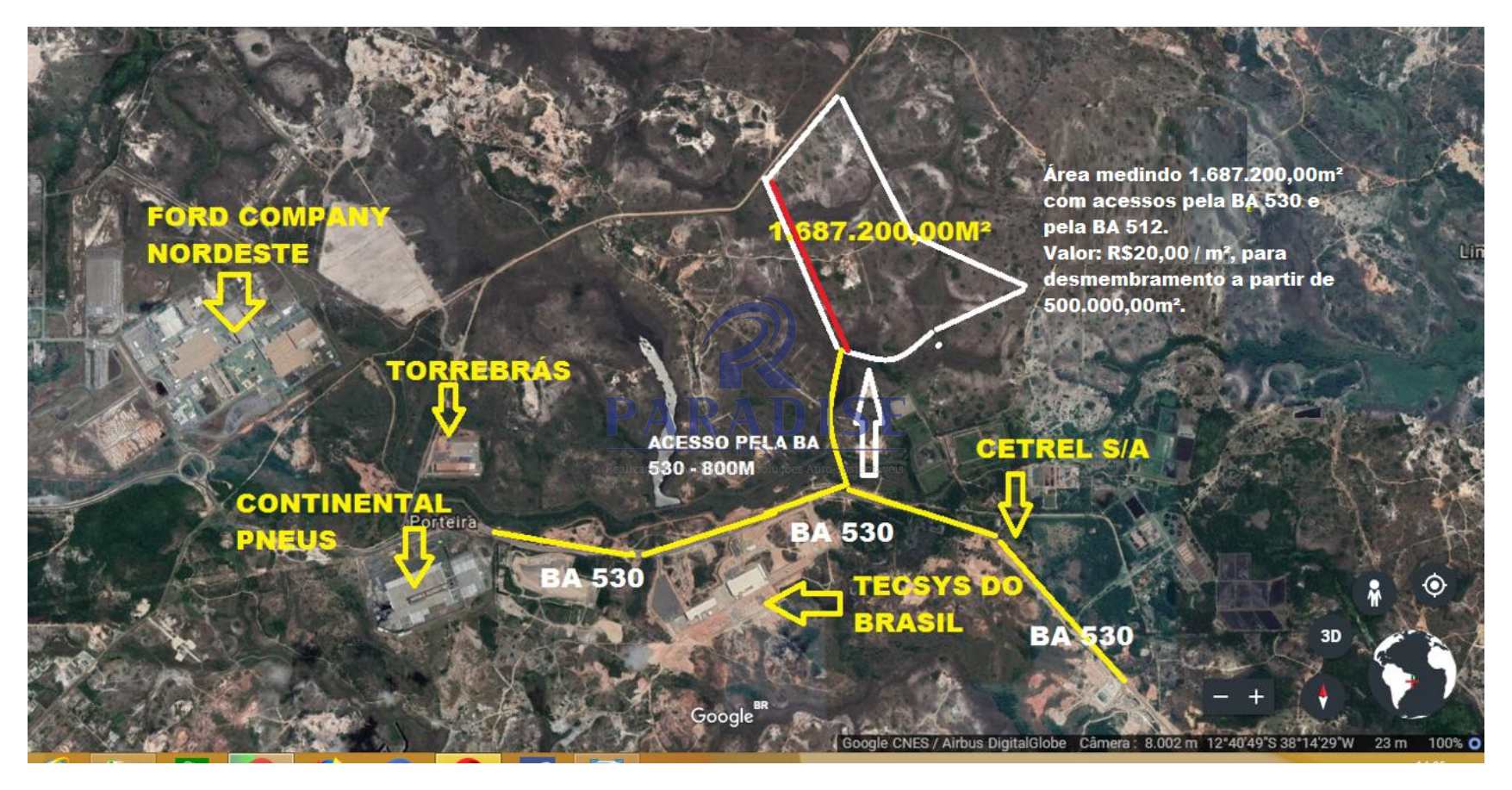 Terreno à venda, 1687200m² - Foto 1