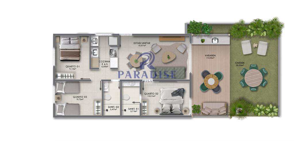 Apartamento à venda com 2 quartos, 88m² - Foto 17