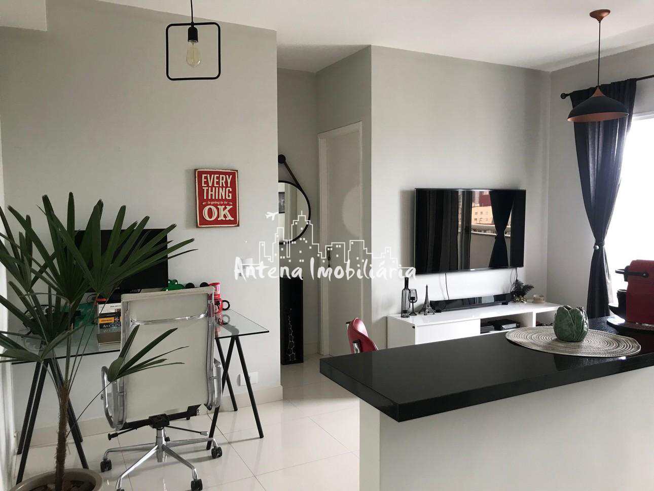 Apartamento à venda com 1 quarto, 37m² - Foto 3