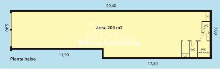 Loja-Salão para alugar, 204m² - Foto 6