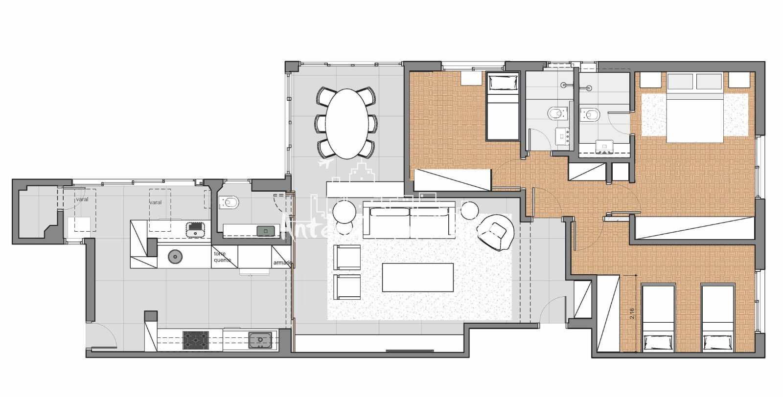 Apartamento à venda com 3 quartos, 143m² - Foto 36