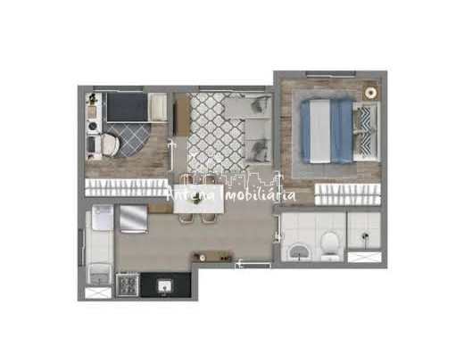 Apartamento, 2 quartos, 37 m² - Foto 6