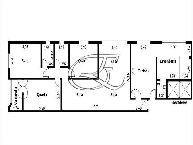 Apartamento à venda com 3 quartos, 154m² - Foto 13