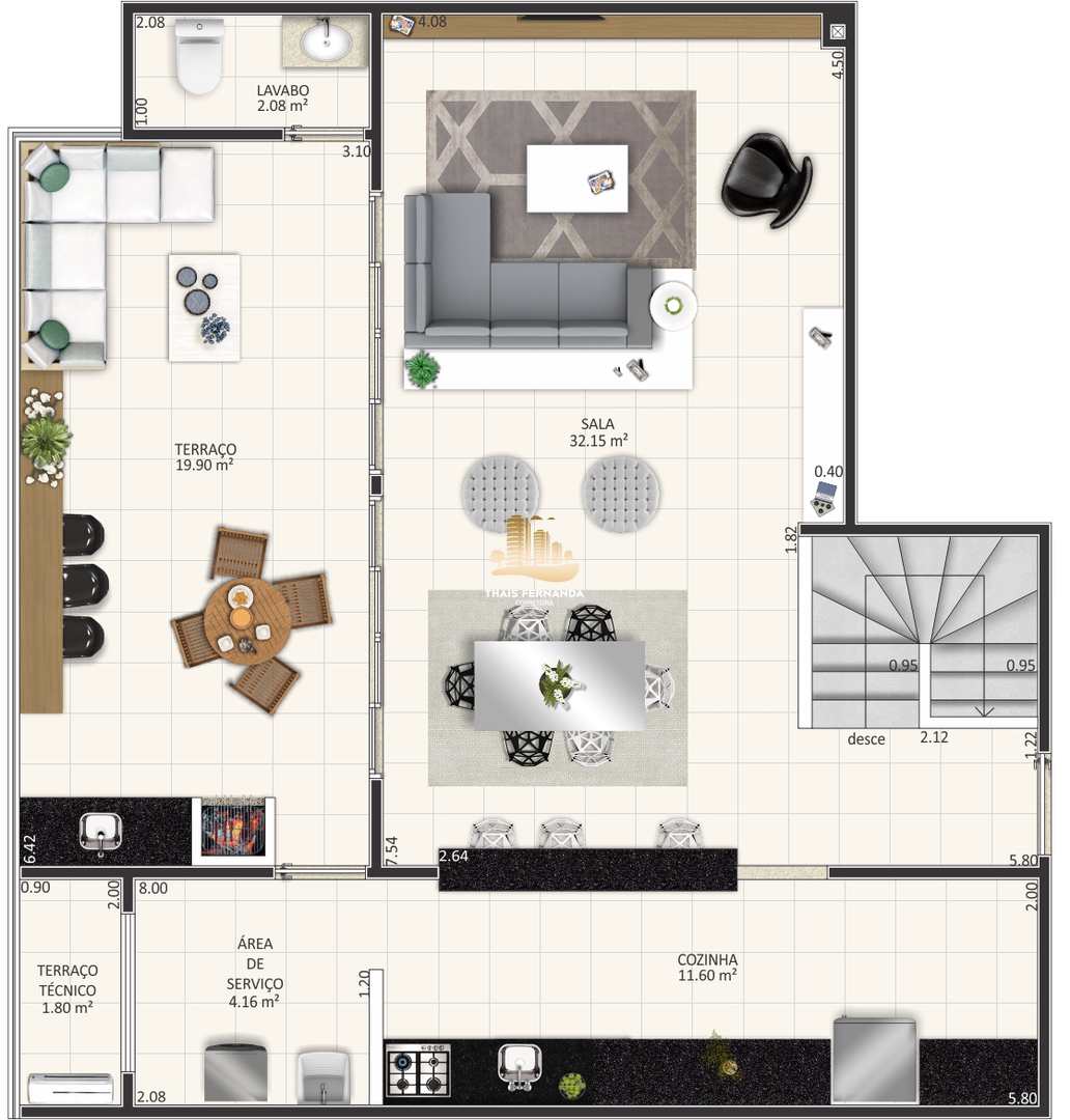 Apartamento à venda com 2 quartos, 81m² - Foto 43