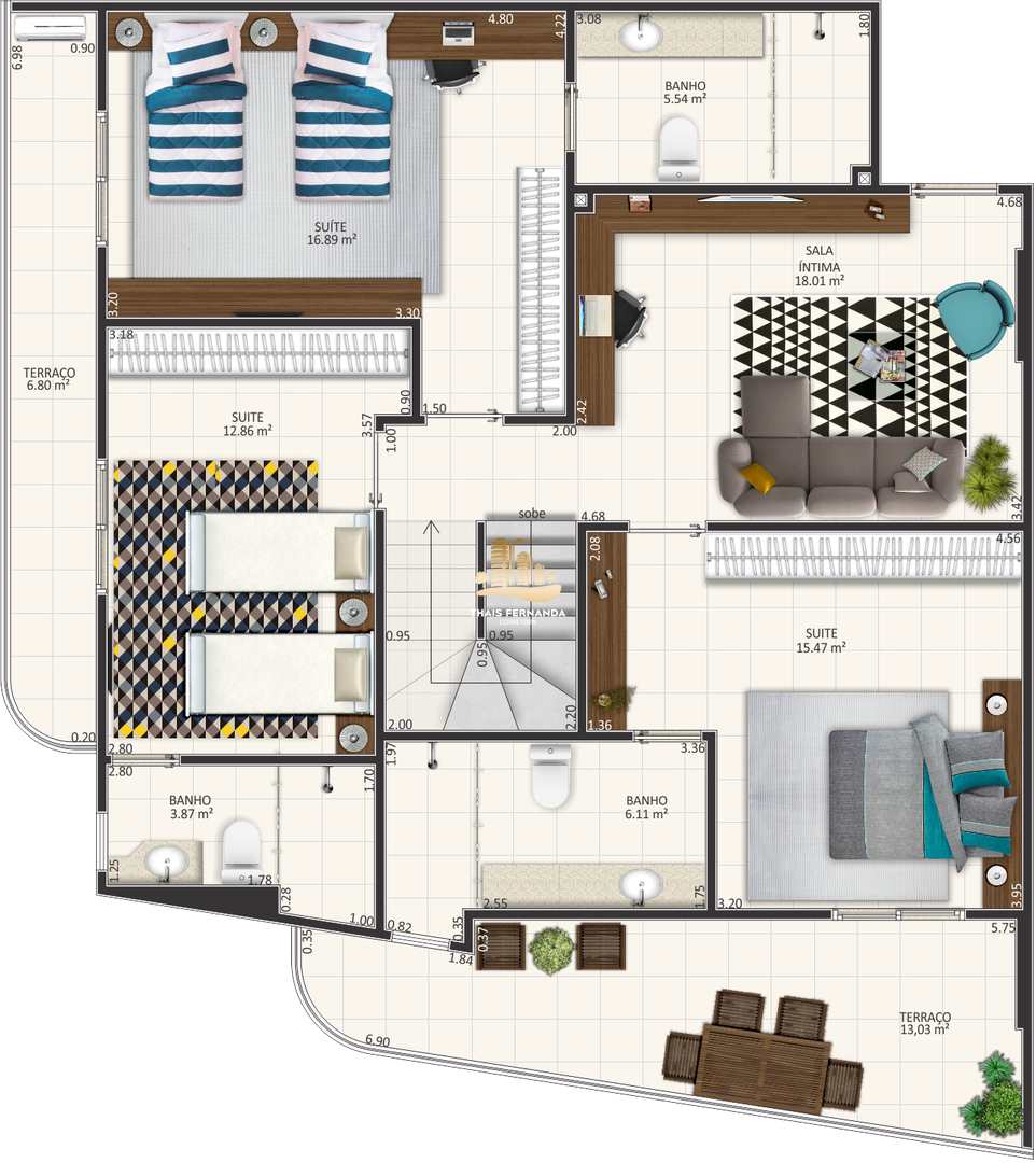 Apartamento à venda com 2 quartos, 81m² - Foto 36