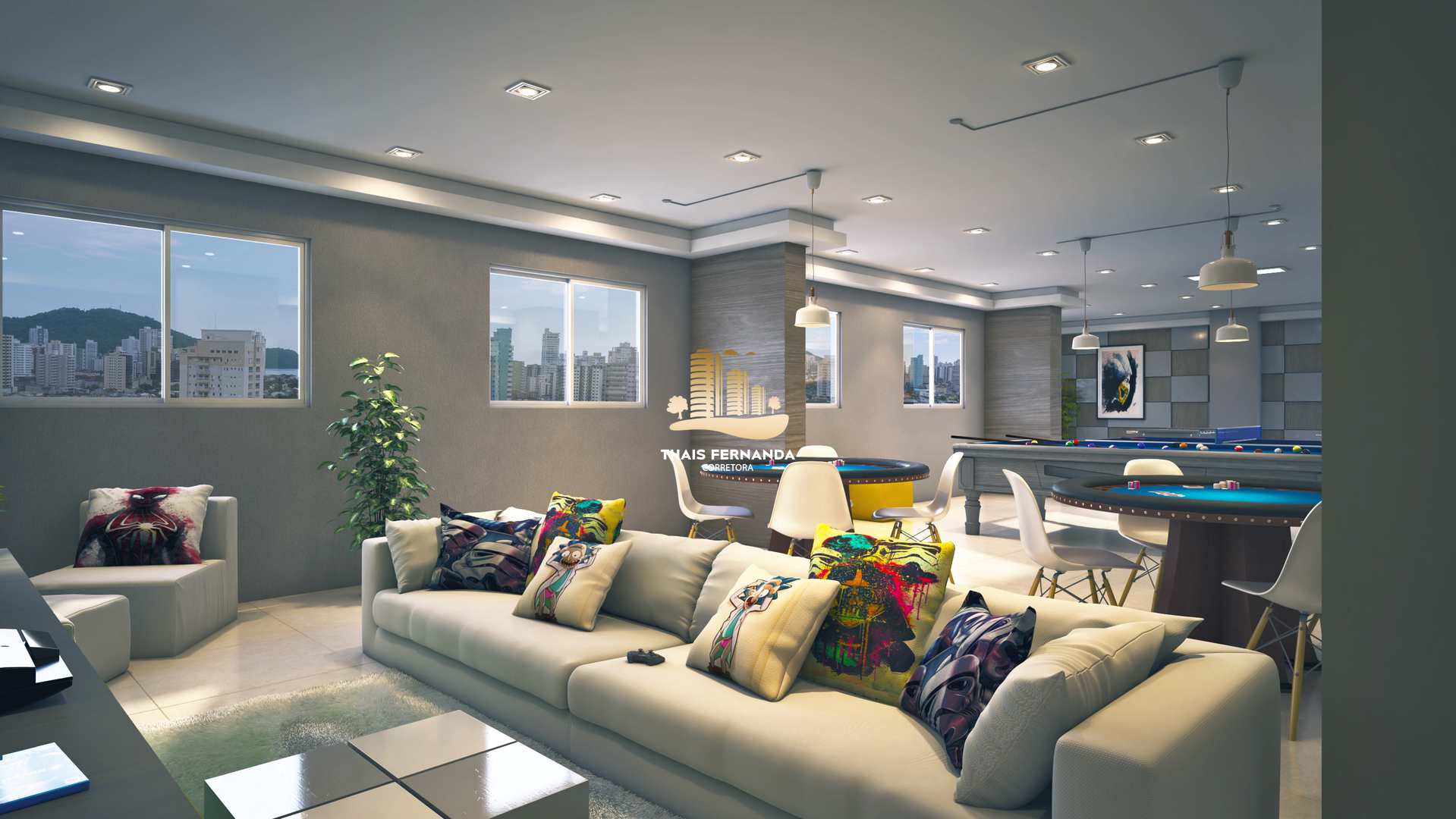 Lindo Apartamento 2 Dorms Sacada Gourmet no Canto Forte