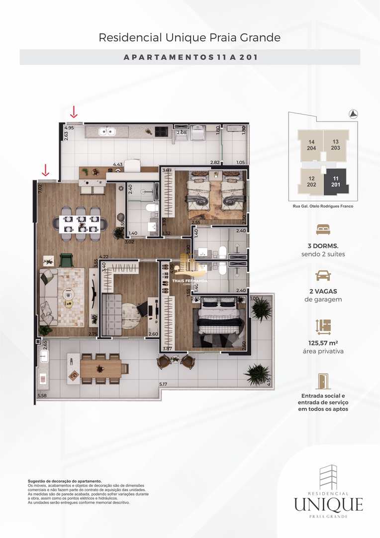 Apartamento à venda com 3 quartos, 125m² - Foto 23