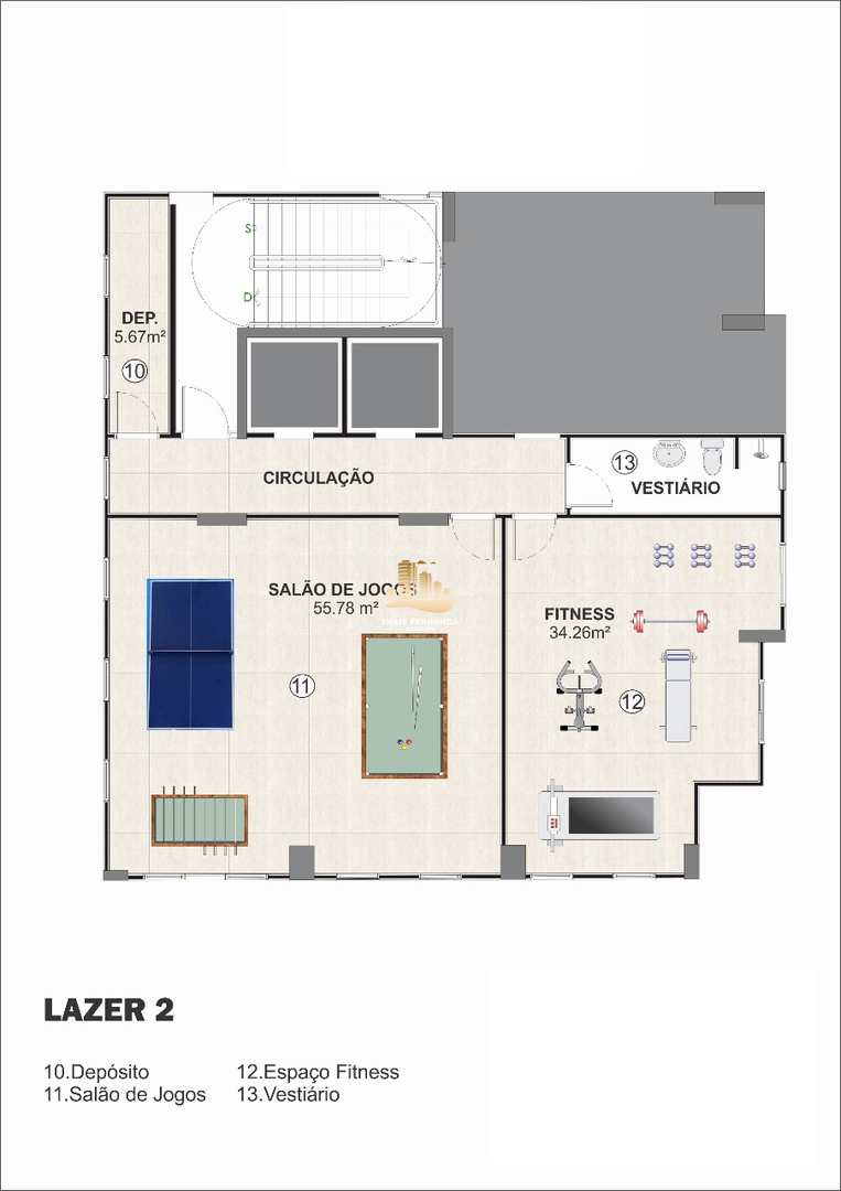 Apartamento à venda com 1 quarto, 51m² - Foto 27