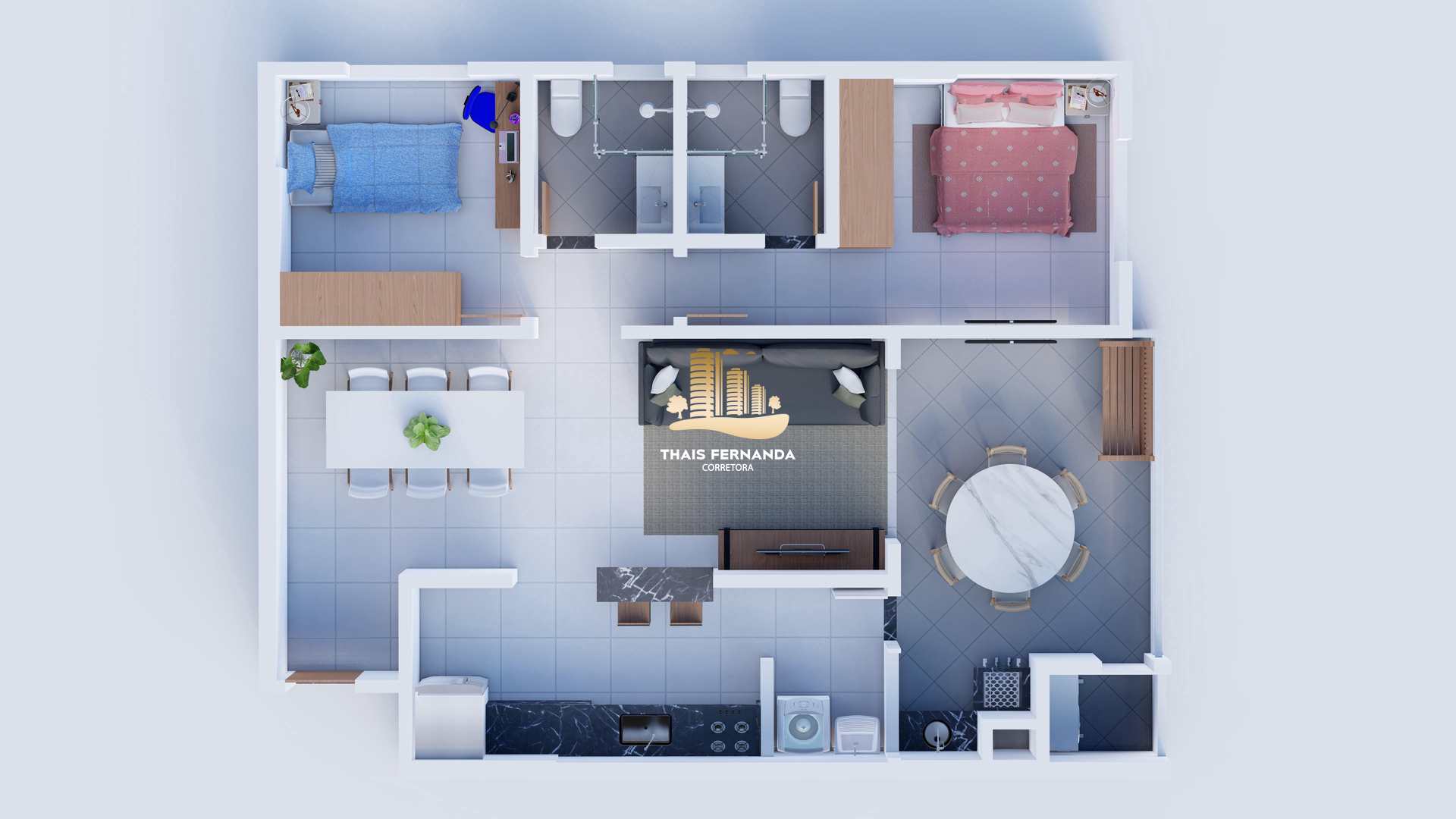 Apartamento à venda com 2 quartos, 67m² - Foto 10