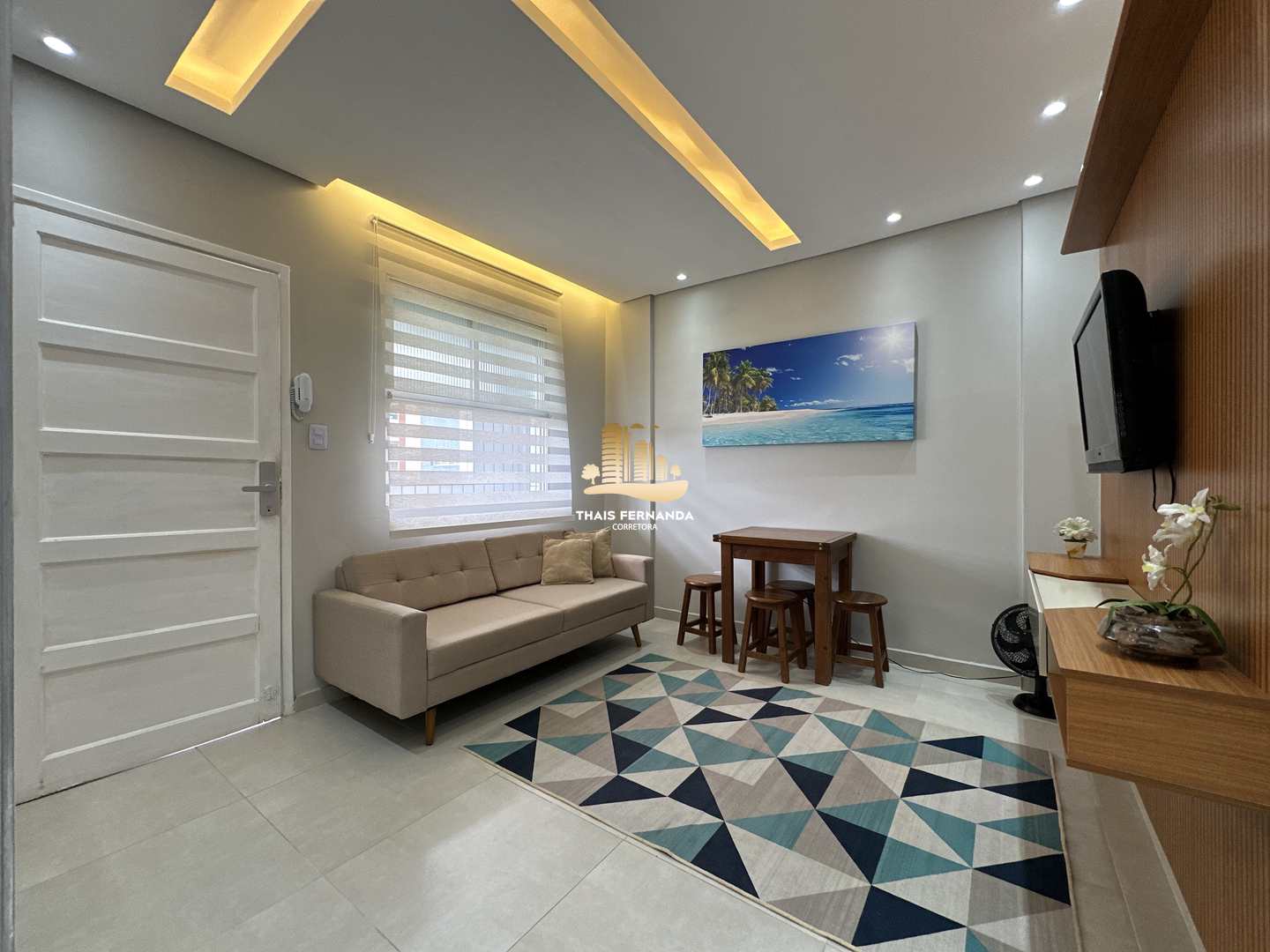 Lindo Apartamento Frente Mar!!! no Bairro Canto Forte