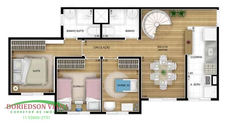 Apartamento à venda com 3 quartos, 113m² - Foto 21