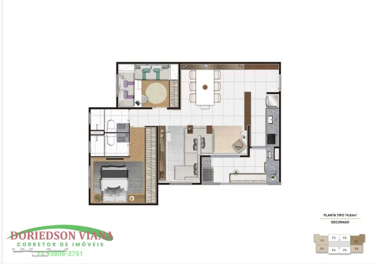 Apartamento à venda com 2 quartos, 40m² - Foto 12