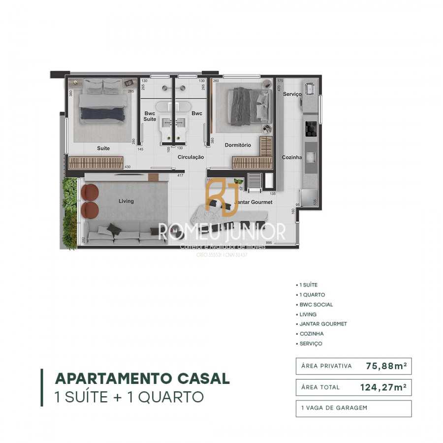 Apartamento à venda com 3 quartos, 204m² - Foto 20