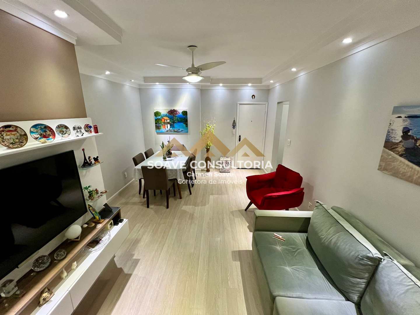 Apartamento à venda com 1 quarto, 60m² - Foto 1