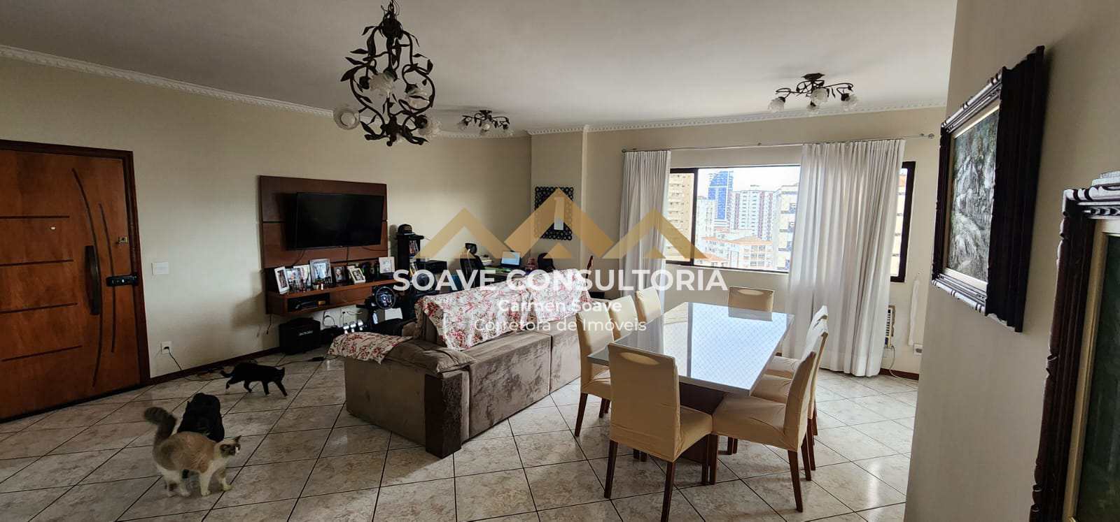 Apartamento à venda com 3 quartos, 137m² - Foto 2