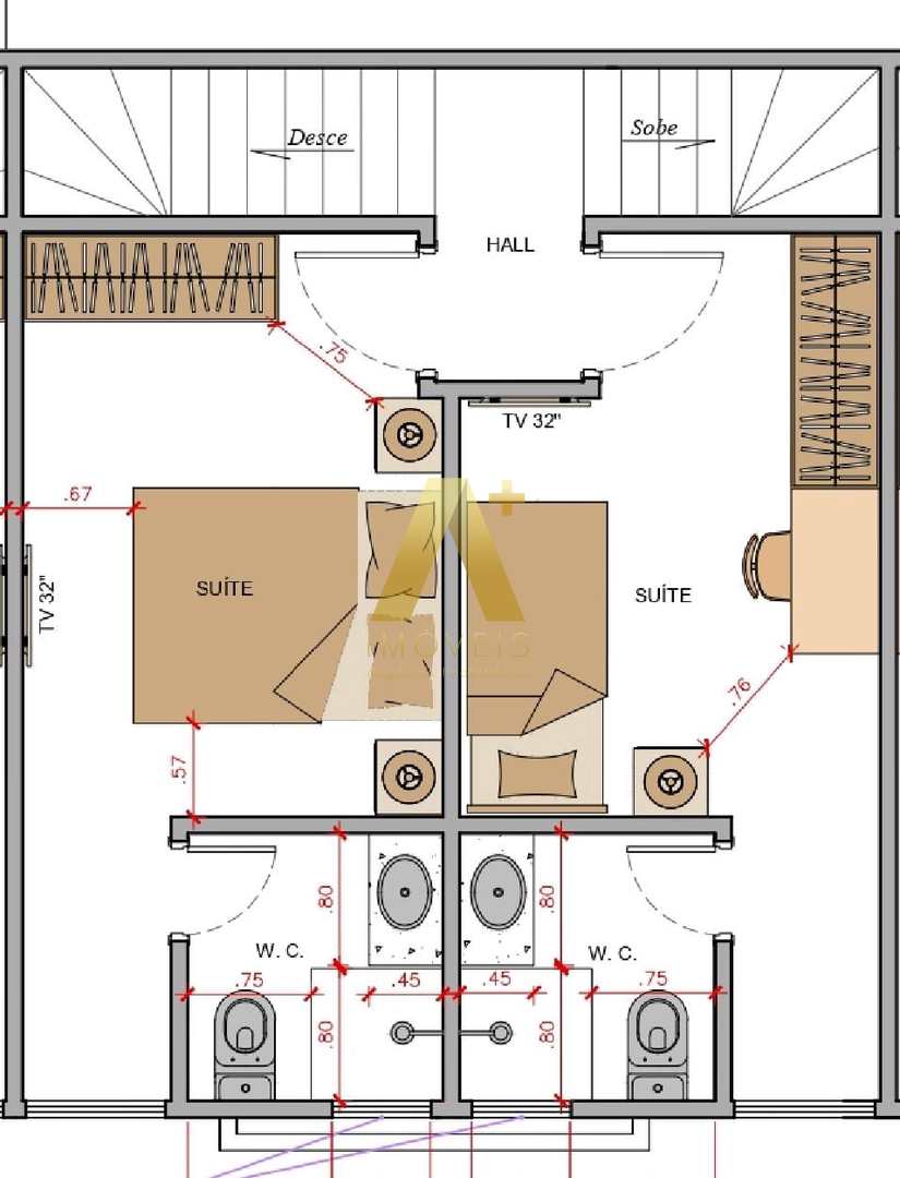 Casa de Condomínio à venda com 2 quartos, 94m² - Foto 4