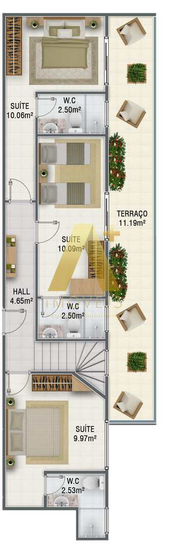 Apartamento à venda com 3 quartos, 128m² - Foto 17