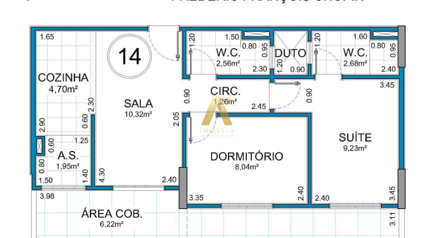 Apartamento à venda com 2 quartos, 85m² - Foto 15