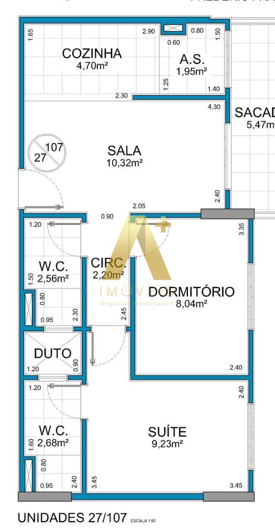 Apartamento à venda com 2 quartos, 57m² - Foto 16