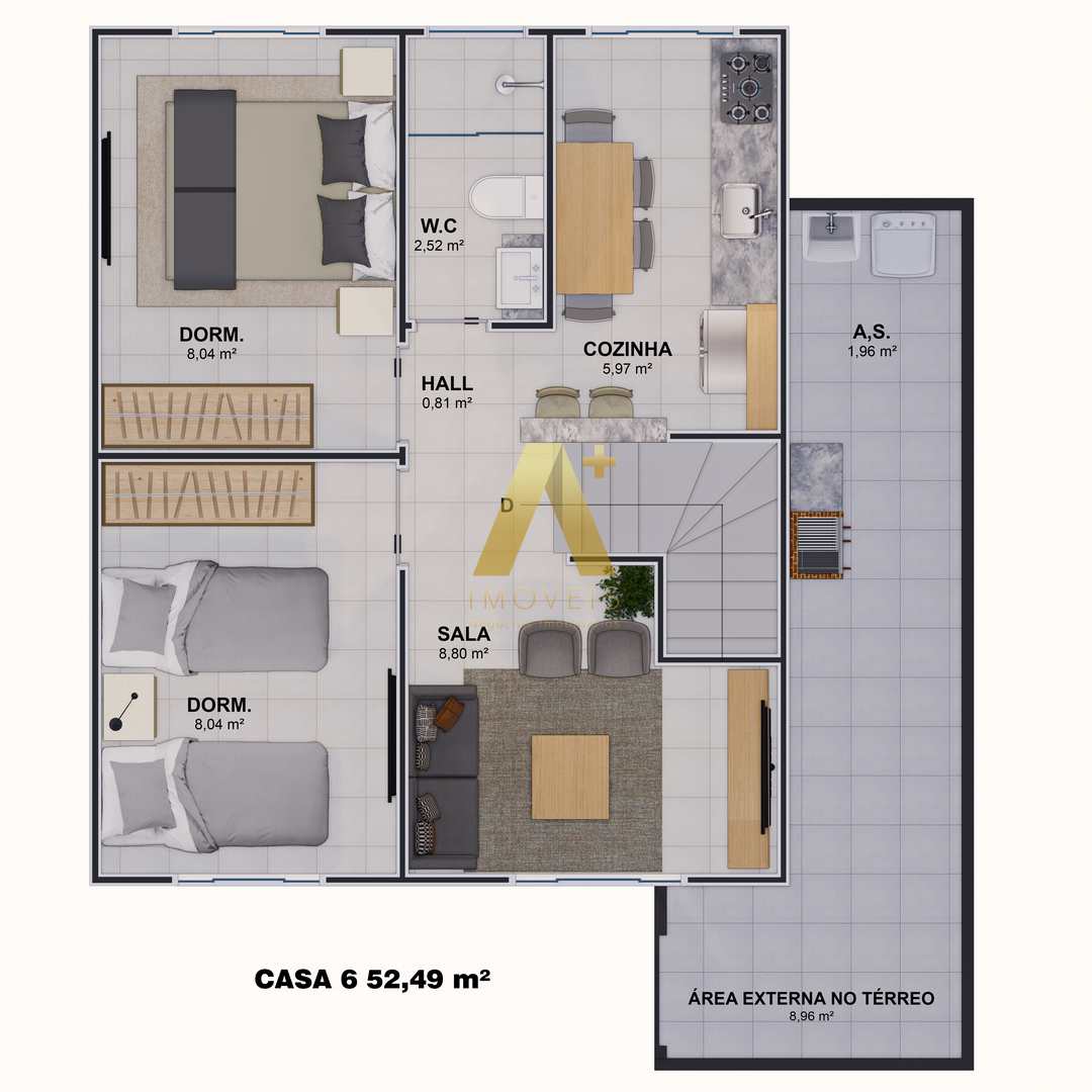 Casa de Condomínio à venda com 2 quartos, 52m² - Foto 20