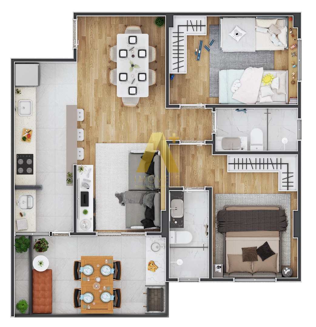 Apartamento à venda com 2 quartos, 111m² - Foto 36