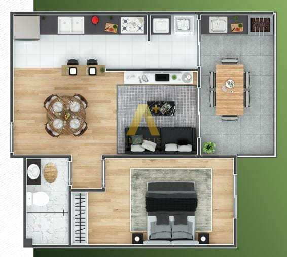 Apartamento à venda com 1 quarto, 52m² - Foto 20