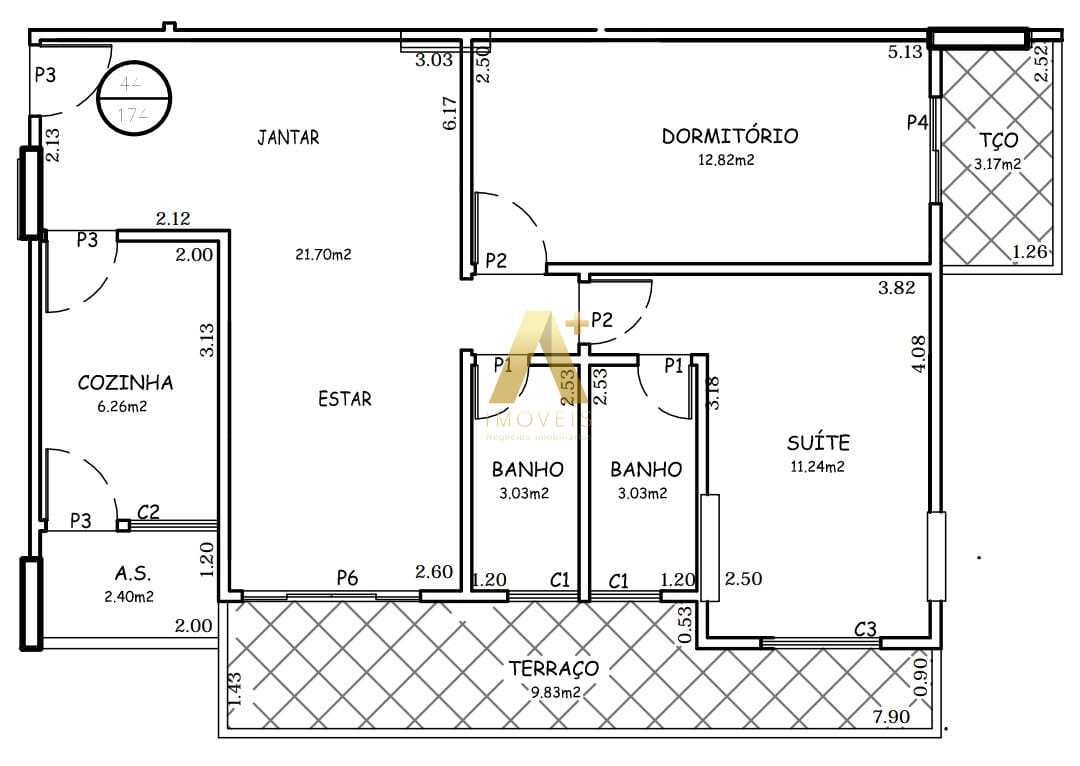 Apartamento à venda com 2 quartos, 82m² - Foto 26