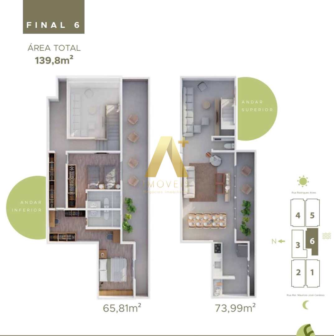 Apartamento à venda com 2 quartos, 148m² - Foto 17