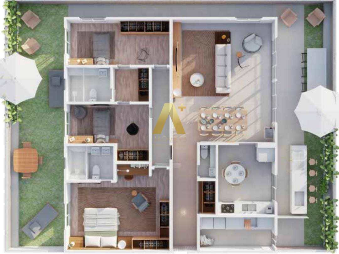 Apartamento à venda com 3 quartos, 72m² - Foto 17