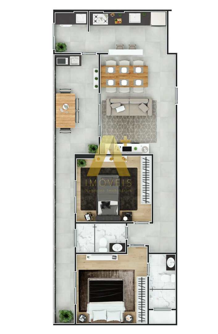 Apartamento à venda com 2 quartos, 84m² - Foto 15