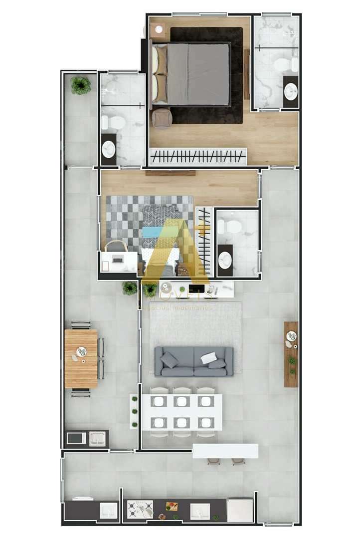 Apartamento à venda com 2 quartos, 88m² - Foto 15