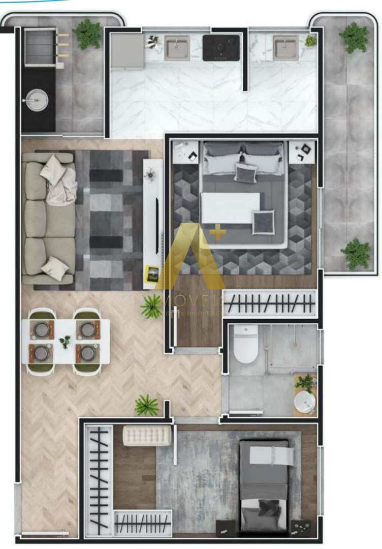 Apartamento à venda com 2 quartos, 53m² - Foto 15