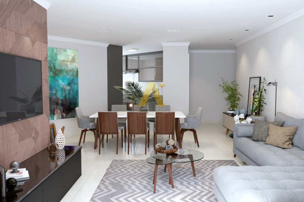 Apartamento à venda com 3 quartos, 107m² - Foto 1