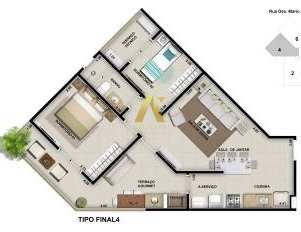 Apartamento à venda com 2 quartos, 79m² - Foto 25