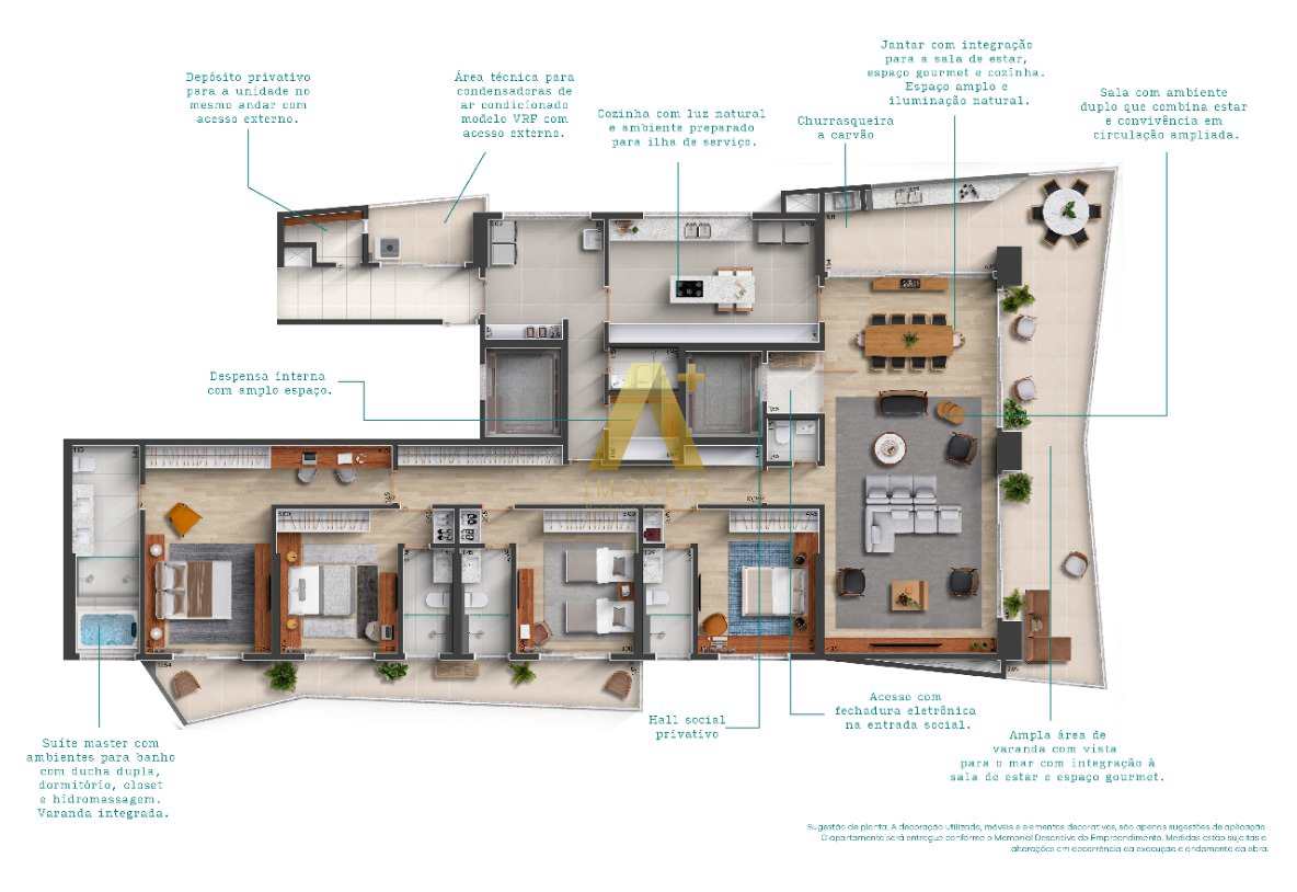 Apartamento à venda com 4 quartos, 315m² - Foto 25