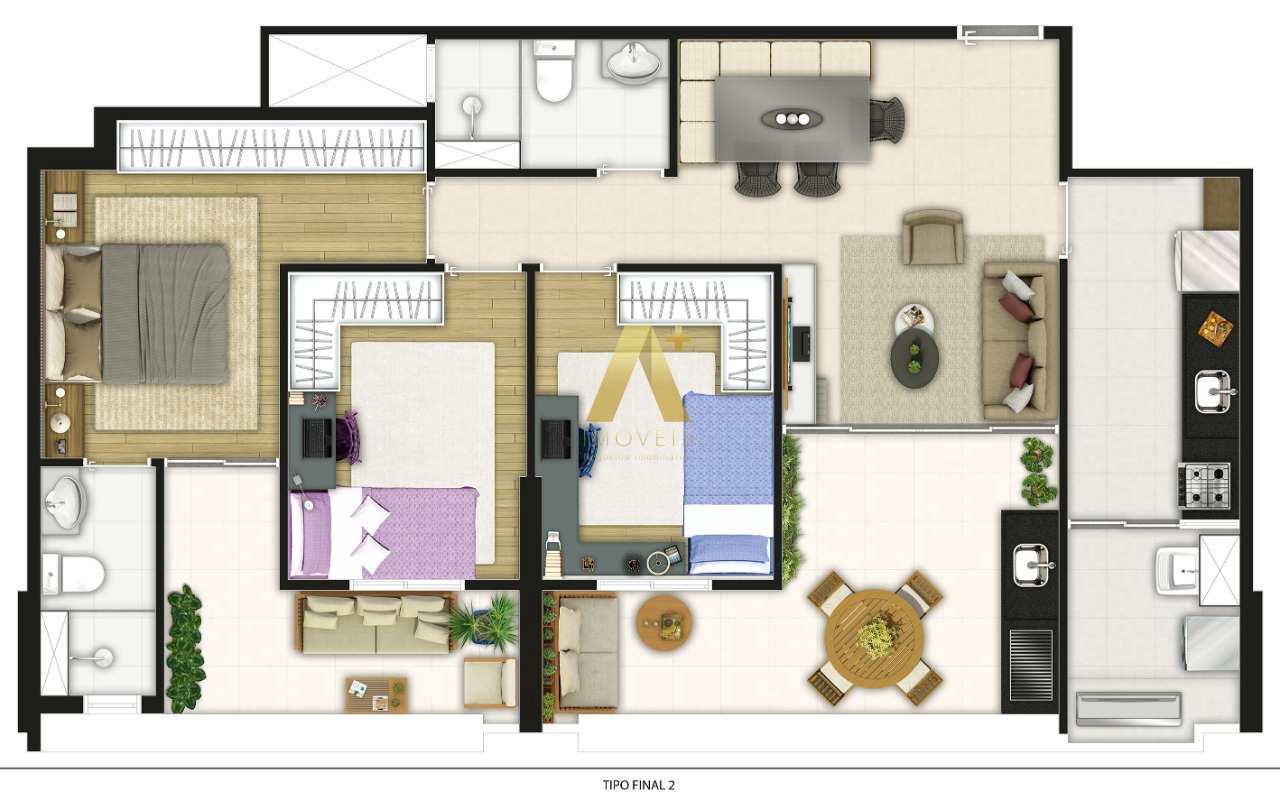 Apartamento à venda com 3 quartos, 90m² - Foto 26