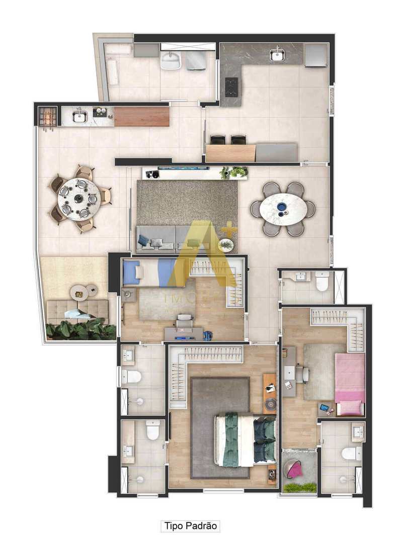 Apartamento à venda com 3 quartos, 112m² - Foto 32