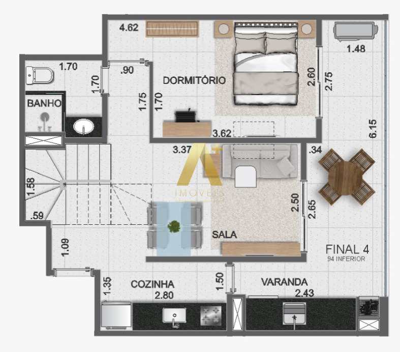 Cobertura à venda com 1 quarto, 107m² - Foto 26