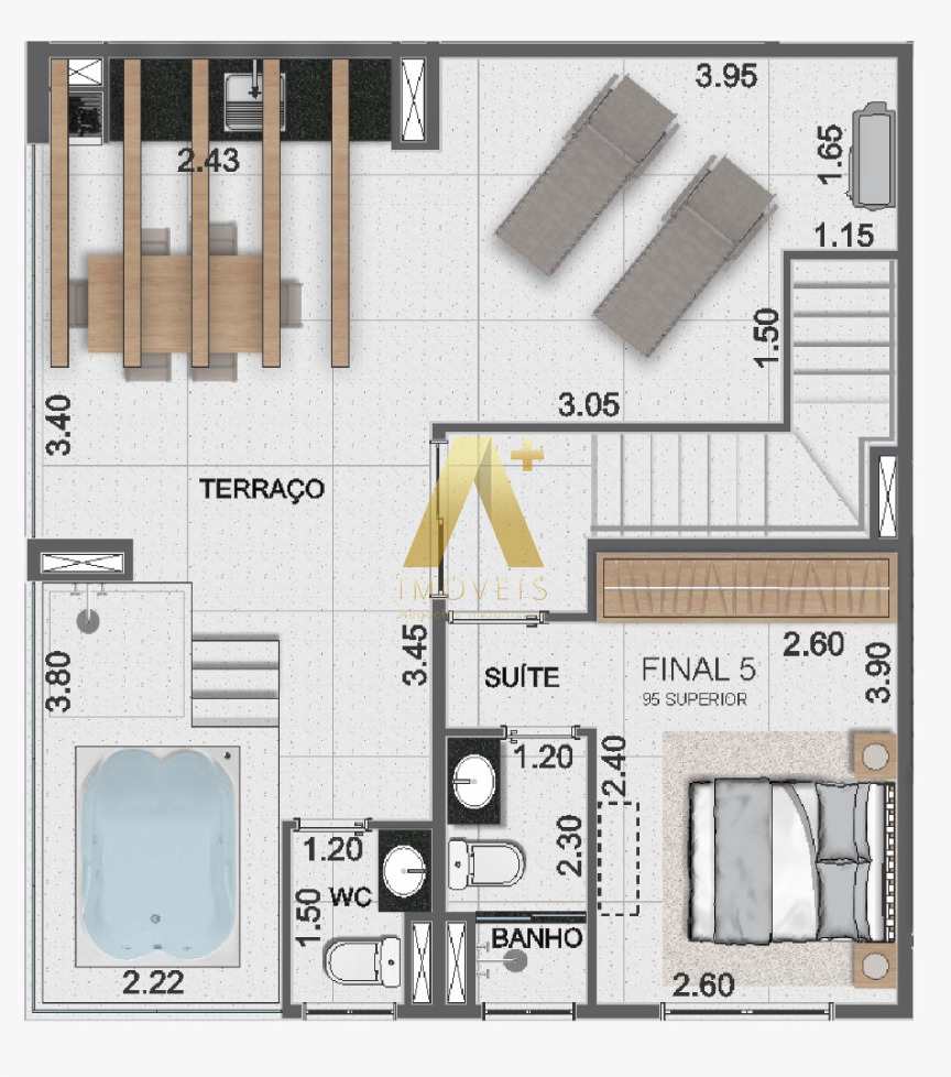 Cobertura à venda com 3 quartos, 130m² - Foto 26