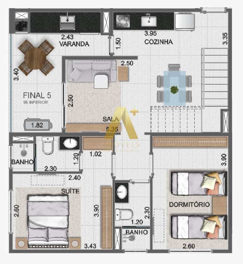 Cobertura à venda com 3 quartos, 130m² - Foto 25