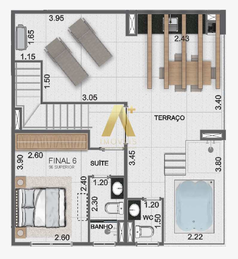 Cobertura à venda com 3 quartos, 130m² - Foto 26