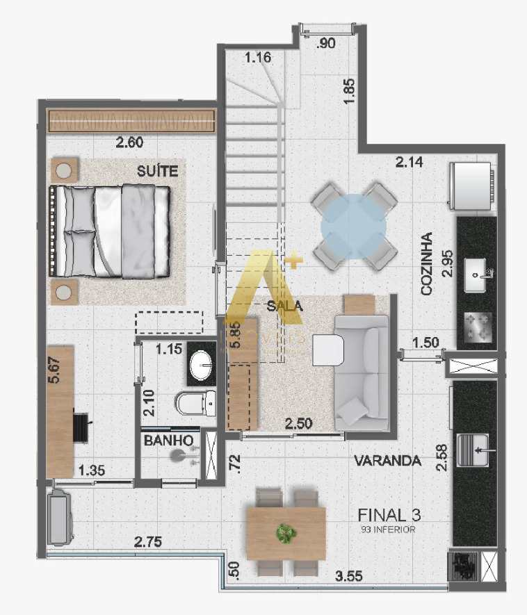 Cobertura à venda com 2 quartos, 108m² - Foto 26
