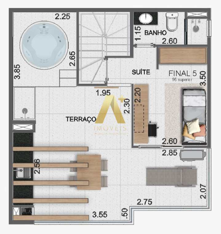 Cobertura à venda com 2 quartos, 107m² - Foto 26