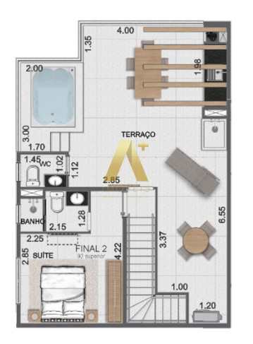 Cobertura à venda com 3 quartos, 131m² - Foto 26