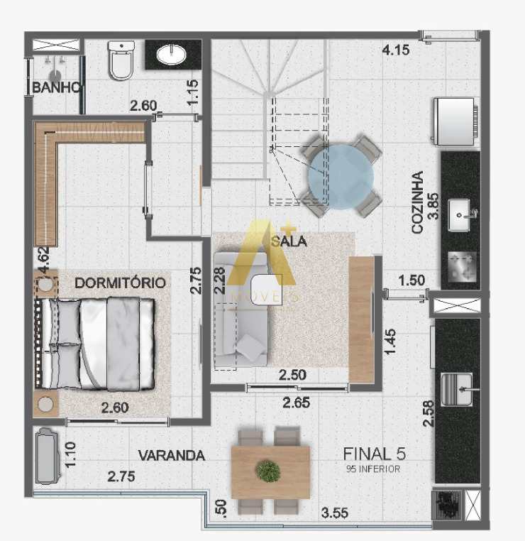 Cobertura à venda com 2 quartos, 107m² - Foto 26